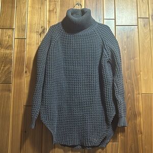 Hope grey turtleneck oversize sweater size 36